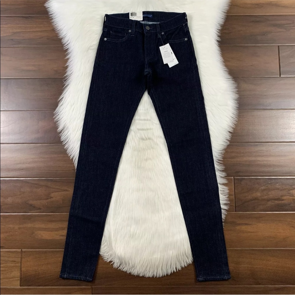 Levi's M&C Size 25 Indigo Rinse Empire Skinny‎ Denim Jeans